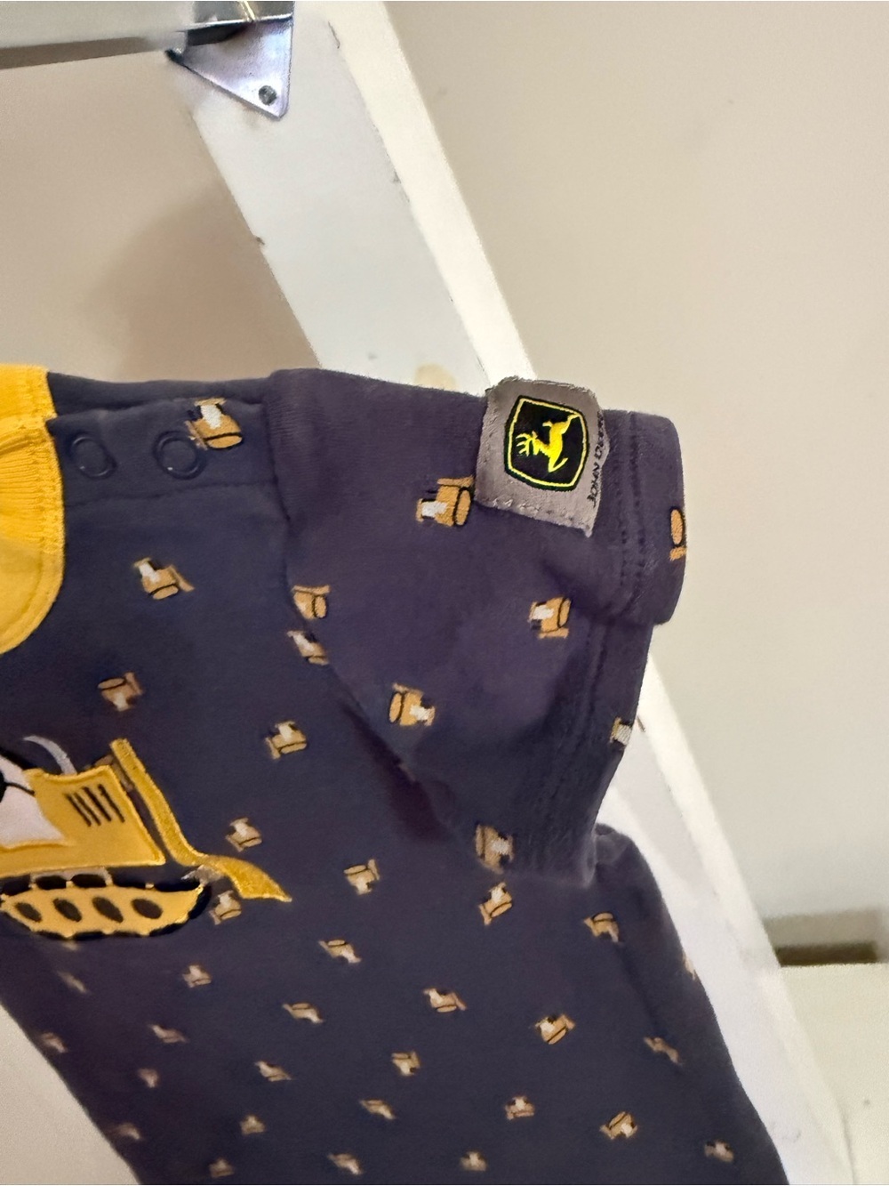 John Deere Bulldozer Romper - Picture 6 of 8